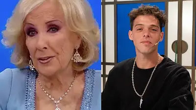 Mirtha Legrand y Santi Maratea Mirtha Legrand y Santi Maratea