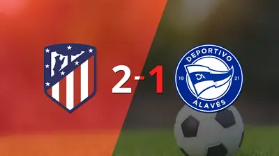 Alavés cayó 2-1 en su visita a Atlético de Madrid Alavés cayó 2-1 en su visita a Atlético de Madrid