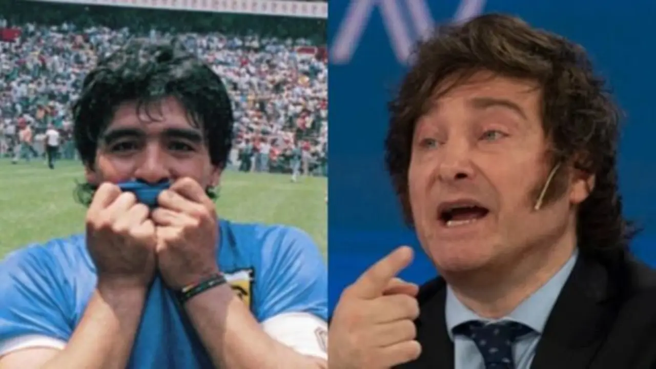 Diego Maradona, Javier Milei, La Libertad Avanza, Selección Argentina, Boca, deportes, política