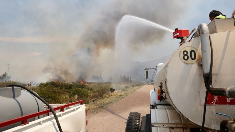 Mendoza: 82 personas tuvieron que ser evacuadas por los incendios