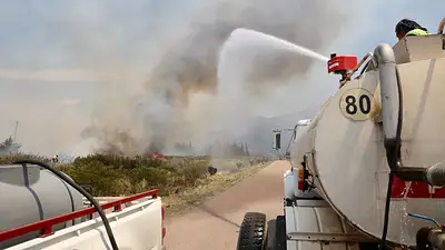 Mendoza: 82 personas tuvieron que ser evacuadas por los incendios Mendoza: 82 personas tuvieron que ser evacuadas por los incendios