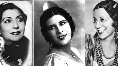 Fotografía de Dolores Membrives Fernández, conocida como Lola Membrives, actriz histórica de Argentina Fotografía de Dolores Membrives Fernández, conocida como Lola Membrives, actriz histórica de Argentina