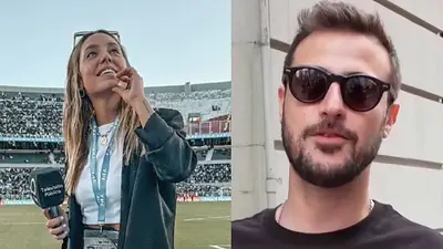Sofía Martínez y Diego Leuco Sofía Martínez y Diego Leuco