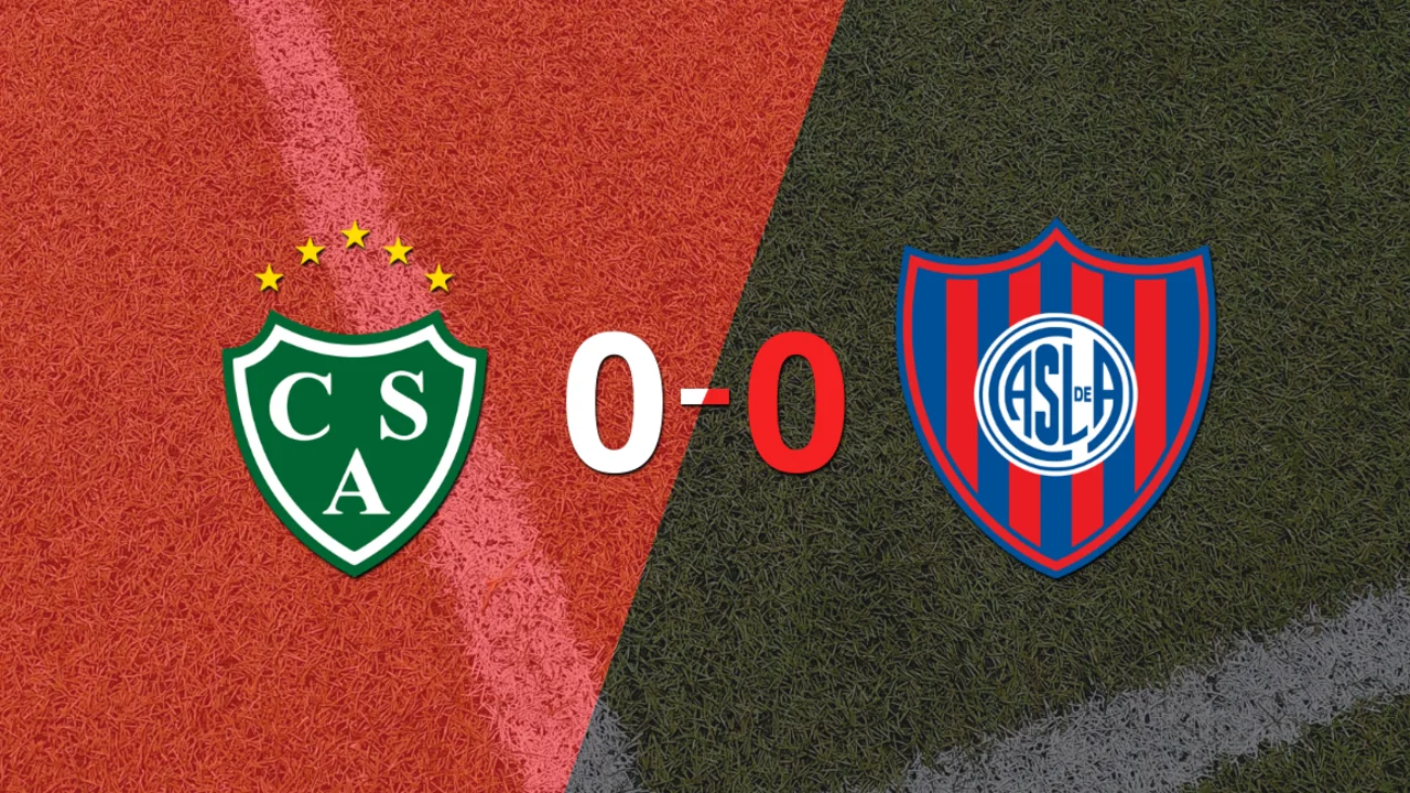 Sarmiento y San Lorenzo no se hicieron daño y empataron sin goles