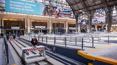 Cambios en los andenes de la línea Mitre del tren Cambios en los andenes de la línea Mitre del tren