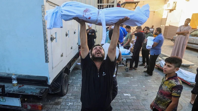 Un tercio de los palestinos de la Franja de Gaza ya abandonaron sus casas