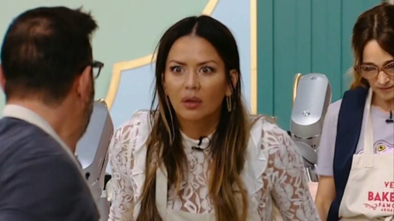 Por qué Karina Jelinek se enojó con Bake Off. 