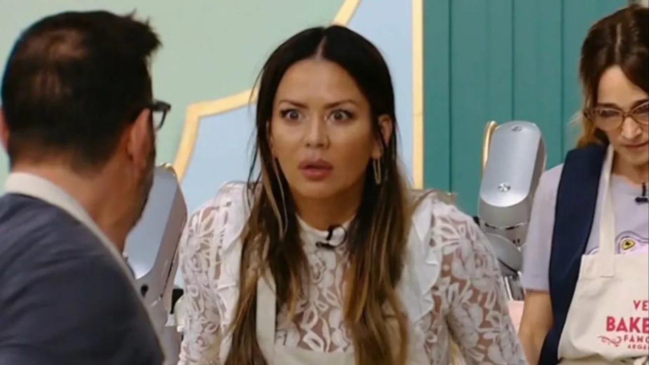 Por qué Karina Jelinek se enojó con Bake Off. 