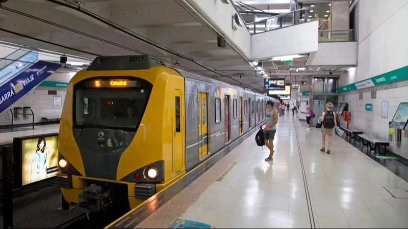 En medio de los aumentos, no funciona la Línea D: quedó un tren en medio de estaciones