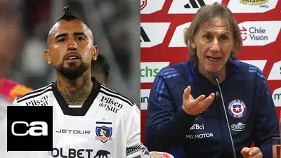 Arturo Vidal Chile Ricardo Gareca Arturo Vidal Chile Ricardo Gareca