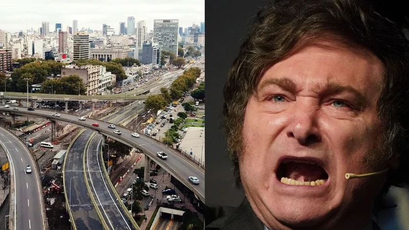 Autopistas. Javier Milei.