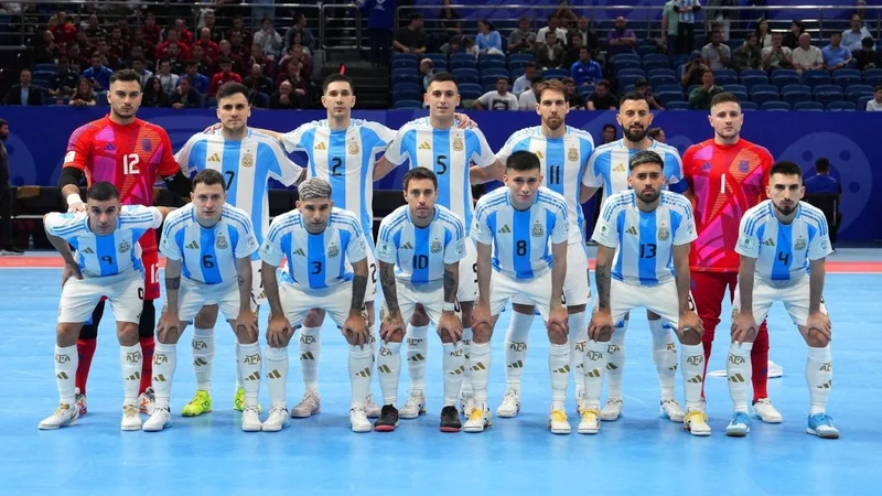 Selección Argentina, futsal, Selección de Francia