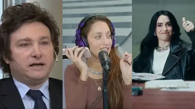 Javier Milei. Brenda Di Aloy. Lali Espósito Javier Milei. Brenda Di Aloy. Lali Espósito