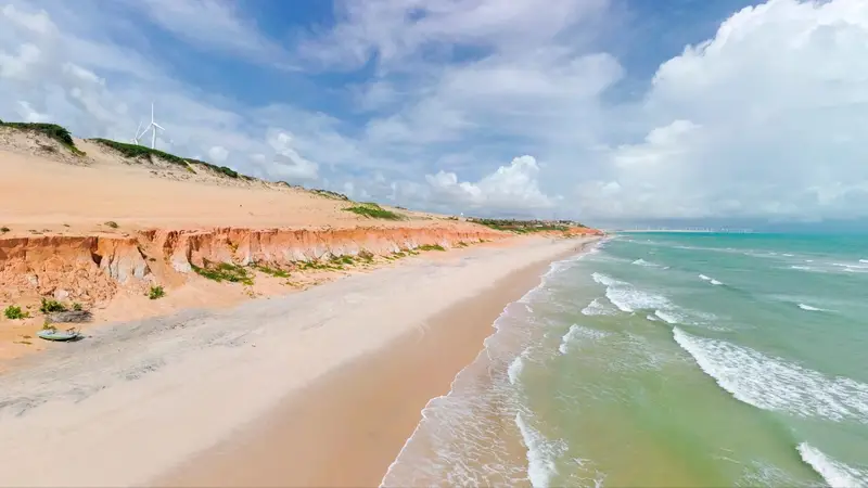 Paisaje de Canoa Quebrada