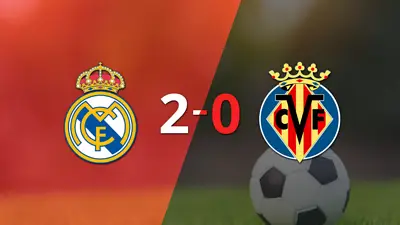 Real Madrid dominó a Villarreal con un 2-0 en un partido electrizante Real Madrid dominó a Villarreal con un 2-0 en un partido electrizante