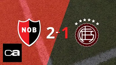 Newell`s le dio vuelta el partido a Lanús con un 2-1 y triunfo agónico Newell`s le dio vuelta el partido a Lanús con un 2-1 y triunfo agónico