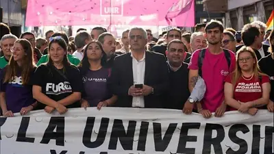 El vicerrector de la Universidad de Rosario llamó a los diputados a rechazar el veto de Milei: "Espero que reflexionen" El vicerrector de la Universidad de Rosario llamó a los diputados a rechazar el veto de Milei: "Espero que reflexionen"