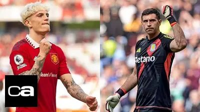 Alejandro Garnacho sucumbió ante Dibu Martínez que tuvo un partidazo ante Manchester United Alejandro Garnacho sucumbió ante Dibu Martínez que tuvo un partidazo ante Manchester United