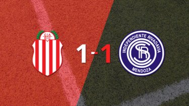 Barracas Central e Independiente Riv. (M) empataron 1 a 1