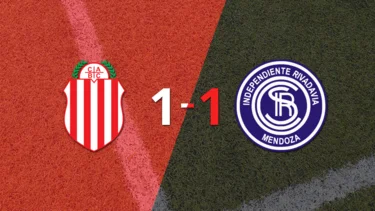 Barracas Central e Independiente Riv. (M) empataron 1 a 1