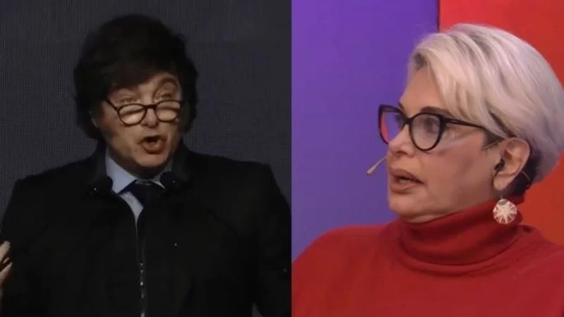 milei y carmen barbieri