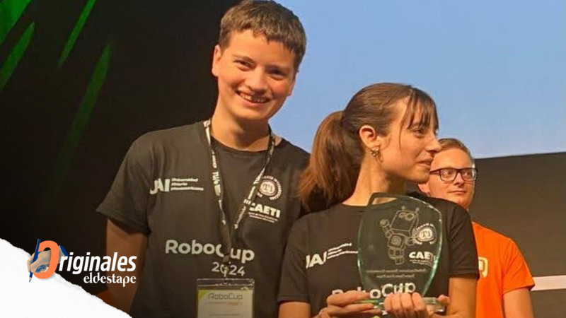 Son estudiantes argentinos, salieron campeones en el mundial de robótica y ahora buscan desarrollarla en las escuelas de todo el país: "Quiero generar un cambio"