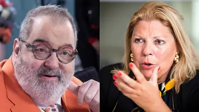 Jorge Lanata. Lilita Carrió. Jorge Lanata. Lilita Carrió.