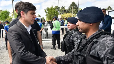 Más seguridad: Kicillof inauguró una base policial en el conurbano Más seguridad: Kicillof inauguró una base policial en el conurbano
