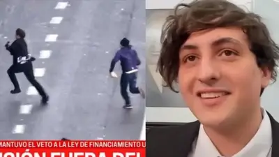 Quién es Fran Fijap, el troll libertario que fue agredido tras provocar a manifestantes en la marcha universitaria Quién es Fran Fijap, el troll libertario que fue agredido tras provocar a manifestantes en la marcha universitaria