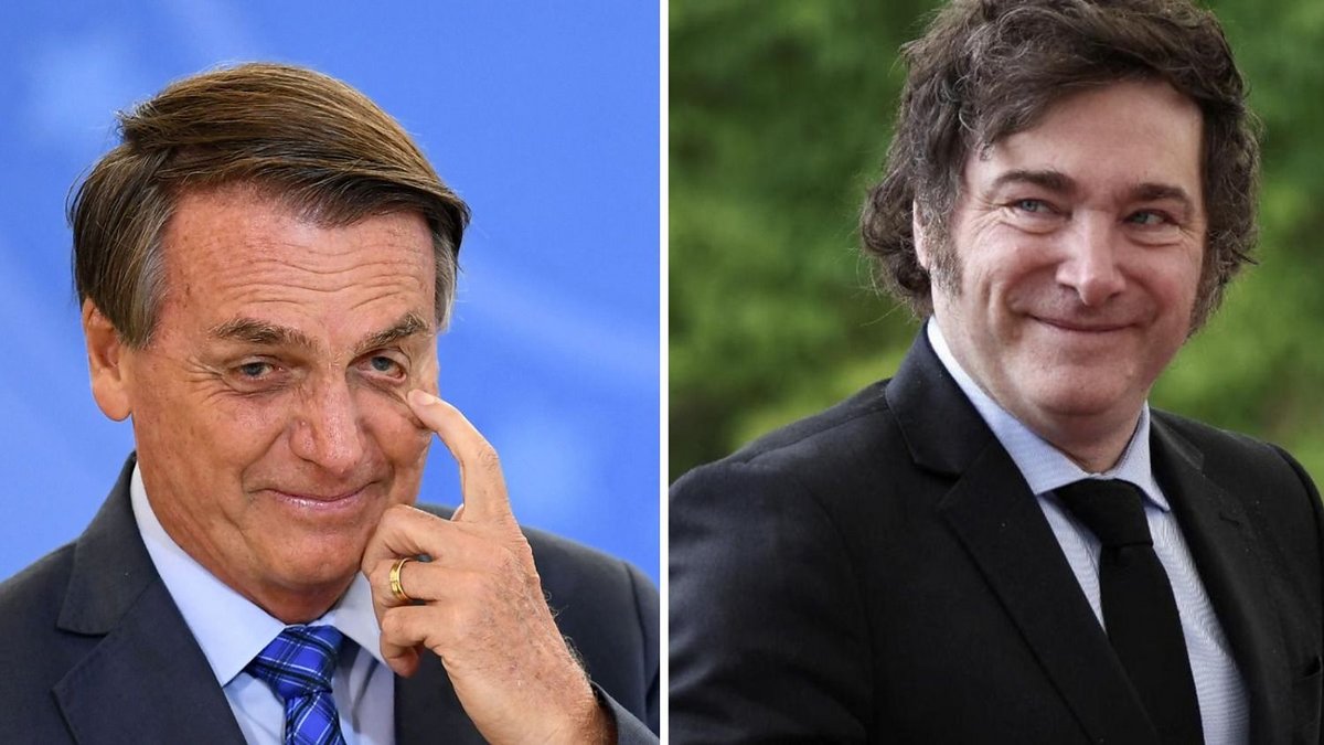 Jair Bolsonaro agradeció a Javier Milei por recibir a golpistas ...