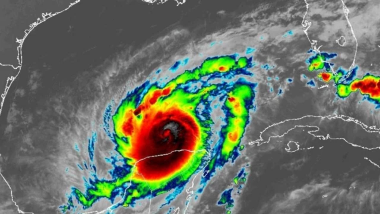 A qué hora toca tierra el huracán Milton: alerta en Estados Unidos | El  Destape