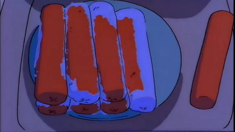 meme, salchichas, simpsons