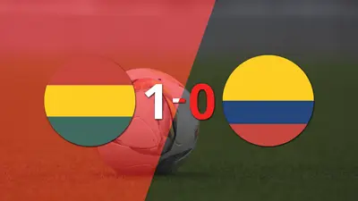 Apretada victoria de Bolivia frente a Colombia Apretada victoria de Bolivia frente a Colombia