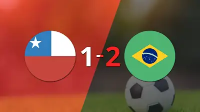 Brasil se lo dio vuelta a Chile y le ganó 2 a 1 con gol agónico Brasil se lo dio vuelta a Chile y le ganó 2 a 1 con gol agónico