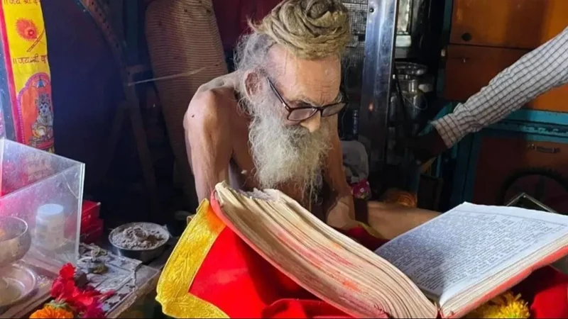  Siyaram Baba, hombre de india que asegura tener 188 años.
