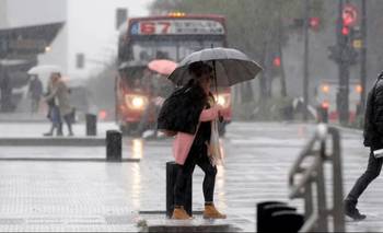 Alerta por lluvias a CABA y el Conurbano: cómo sigue el clima este domingo | Pronóstico del tiempo