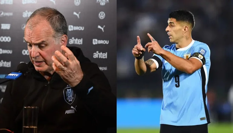 Marcelo Bielsa Luis Suárez Selección de Uruguay