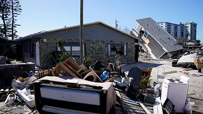 Biden recorre calles de Florida, mientras se acumulan escombros tras paso de Milton Biden recorre calles de Florida, mientras se acumulan escombros tras paso de Milton