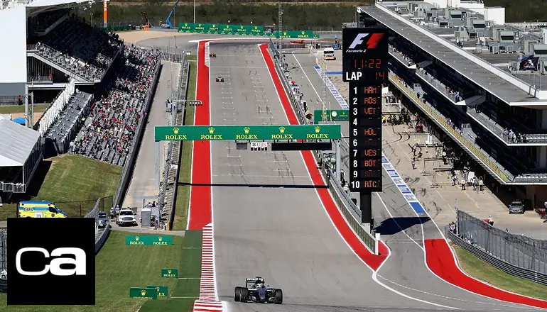 Circuito de las Américas, sede del Gran Premio de Estados Unidos.
