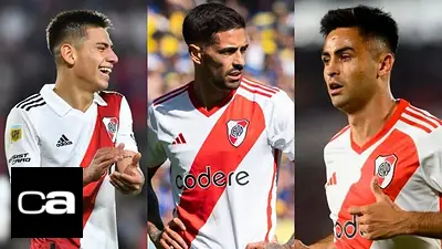 River Plate, Marcelo Gallardo, Pity Martínez, Manuel Lanzini, Claudio Echeverri River Plate, Marcelo Gallardo, Pity Martínez, Manuel Lanzini, Claudio Echeverri