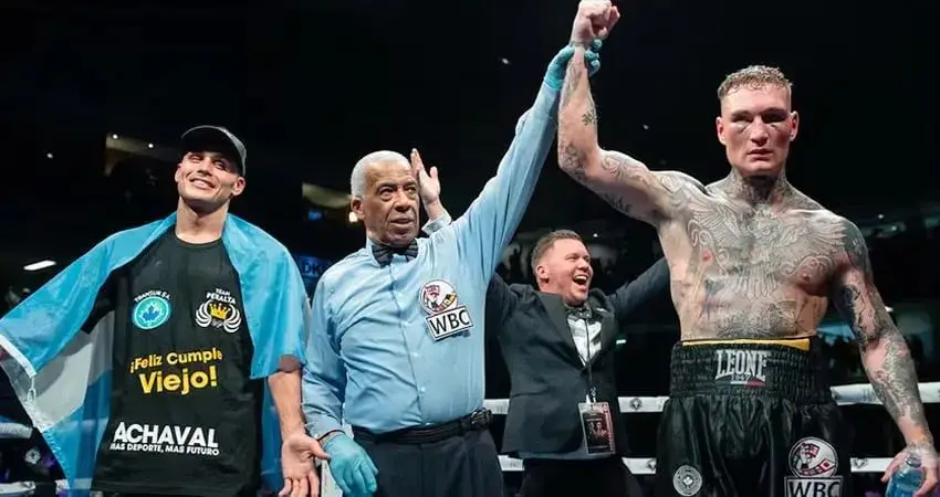 Yamil Peralta Boxeo Ryan Rozicki