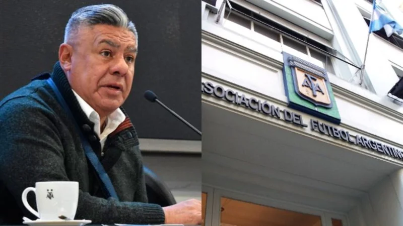 AFA, Claudio Chiqui Tapia, Javier Milei