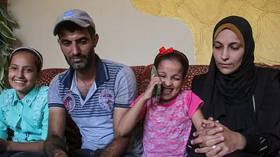Separada por la campaña de Israel, una familia de Gaza reza para reunirse Separada por la campaña de Israel, una familia de Gaza reza para reunirse