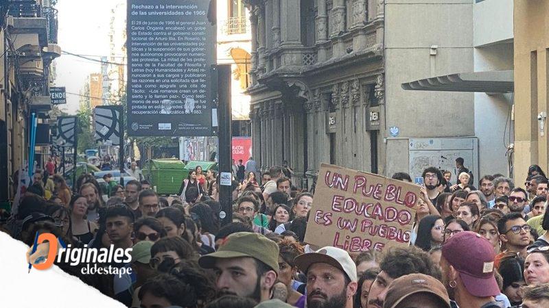 El conflicto universitario en Rosario, al rojo vivo: cómo se vivió una semana de tomas, movilización y solidaridad con los trabajadores provinciales