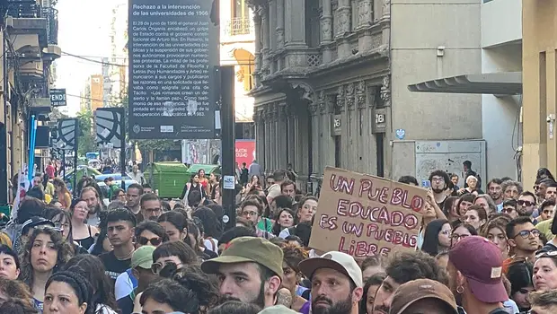Crónica del conflicto universitario en Rosario: una semana de tomas y movilización | El destape santa fe