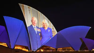 Australia da la bienvenida al rey Carlos en el puerto de Sídney Australia da la bienvenida al rey Carlos en el puerto de Sídney