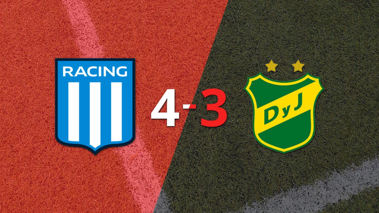 Racing Club superó a Defensa y Justicia con dos tantos de Adrián Martínez