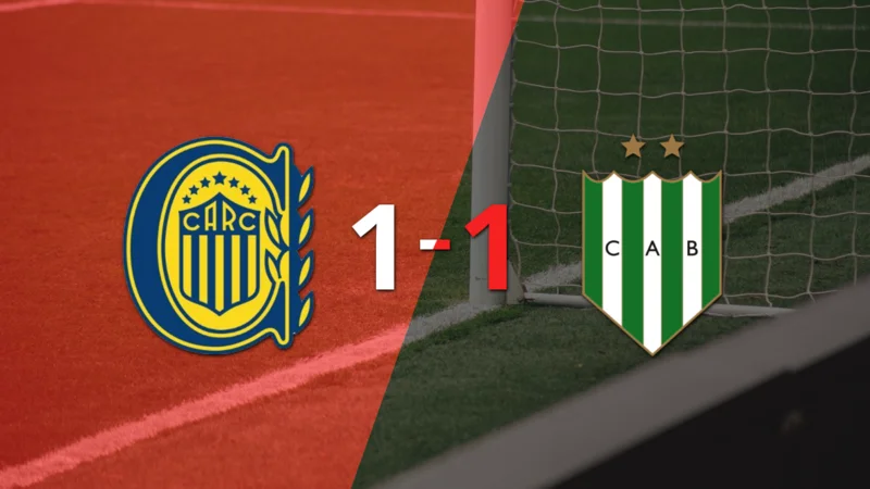 Rosario Central logró sacar el empate de local frente a Banfield