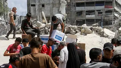 Altos funcionarios de la ONU piden a Netanyahu que ayude a aliviar el sufrimiento de civiles en Gaza Altos funcionarios de la ONU piden a Netanyahu que ayude a aliviar el sufrimiento de civiles en Gaza