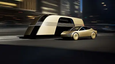 Robotaxi de Tesla. Robotaxi de Tesla.